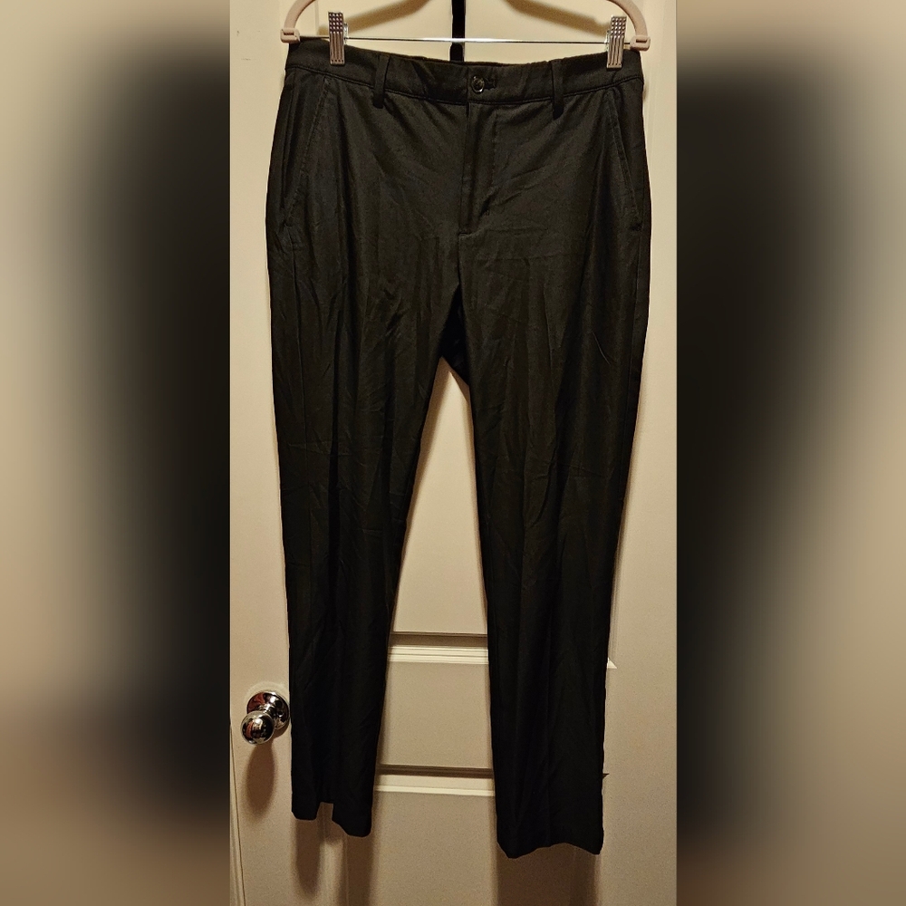 Men's Designer Black Dress / Sportswear Pants